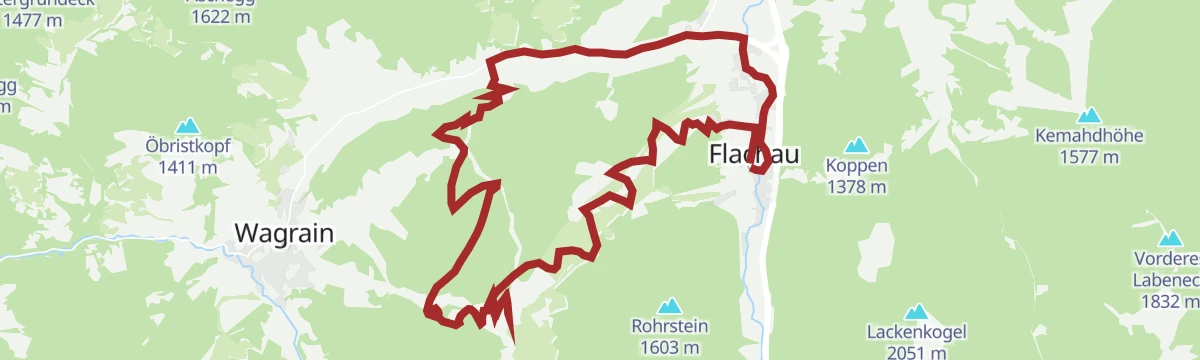 Route map: Grießenkar Runde (SW33)